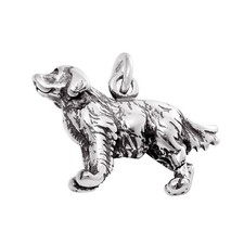 Ciondolo charm golden - ciondolo,
