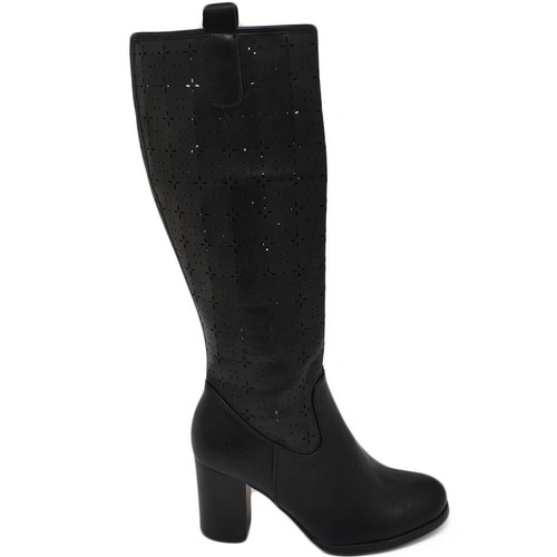 Stivale estivo donna nero