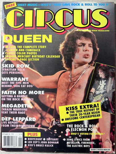 Queen freddie mercury circus - queen,