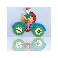 3D PUZZLE LEGNO FORMA DI BICI