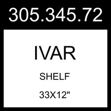 IKEA IVAR Shelf Dark Gray/felt