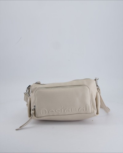 Tracolla desigual pelle - desigual, beige