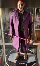 ACTION FIGURE CUSTOM  - JOKER - BATMAN - HEATH LEDGER - 1/6 NO HOT TOYS