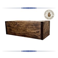 FIORIERA IN LEGNO REALIZZATA A MANO APPENDIBILE - 43,5x18x14,5 PIANTE E FIORI