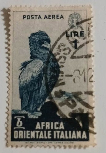 Francobollo posta aerea africa - posta,