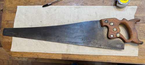 Henry disston sega vintage - disston,