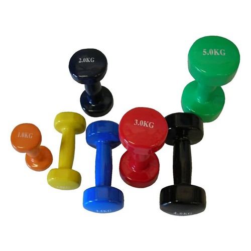 Coppia manubri vinile 5 - , kg
