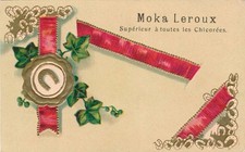 Cartolina Tematica da Collezione Pubblicitaria Moka Leroux France non Viaggiata