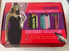 Ian Fleming James Bond Books x14 The Penguin Collection 007 Box Set Complete