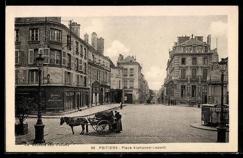 Cpa poitiers place - cpa, poitiers,