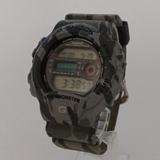 Orologio Uomo Casio DW-6100 G-Shock Quarzo Quadrante Grigio Digitale Rotondo DW-6100CF-8