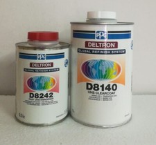 Vernice Trasparente Acrilica UHS PPG D8140 6LT + CATALIZZATORE D8242+D8243+D8244