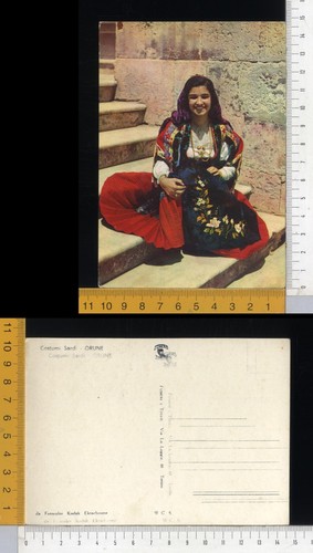 17289 nuoro costumi sardi - nuoro,