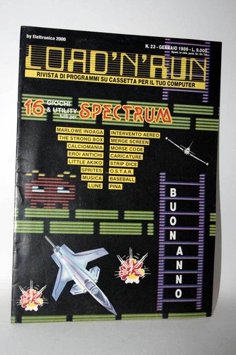 Rivista load run - run, zx