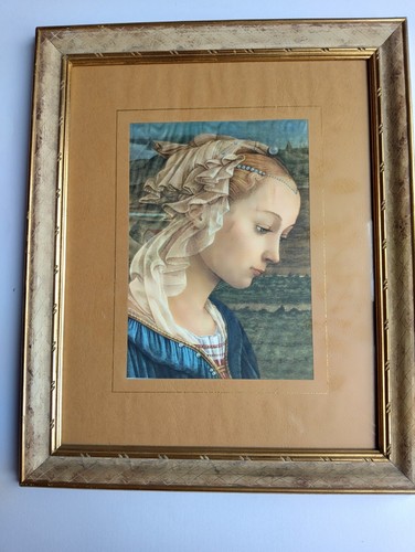 Quadro antichizzato ragazza - quadro,