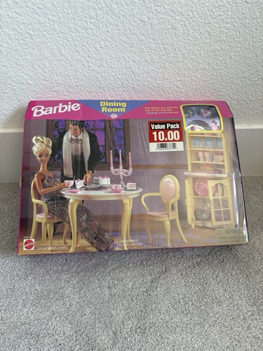 Vintage barbie sala pranzo - da,