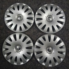 4x Copricerchi 16" Originali Volkswagen Golf V 1K0601147G