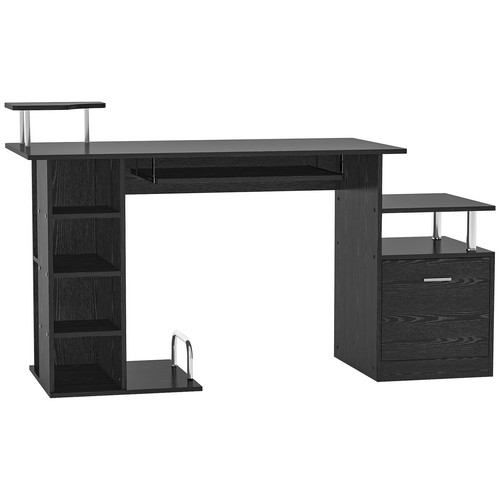 Homcom scrivania moderna - pc,