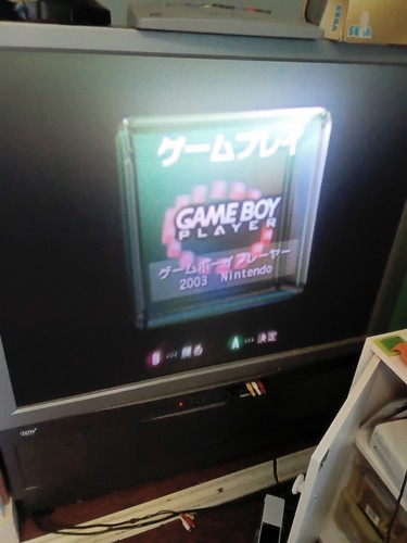 Game boy player start disc - boy, start-up