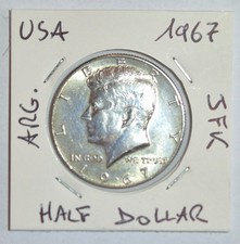USA, Half dollar JFK 1967 in