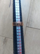 Fede nuziale in oro rosa 9 ct 3,1 g Birmingham Hallmark taglia P