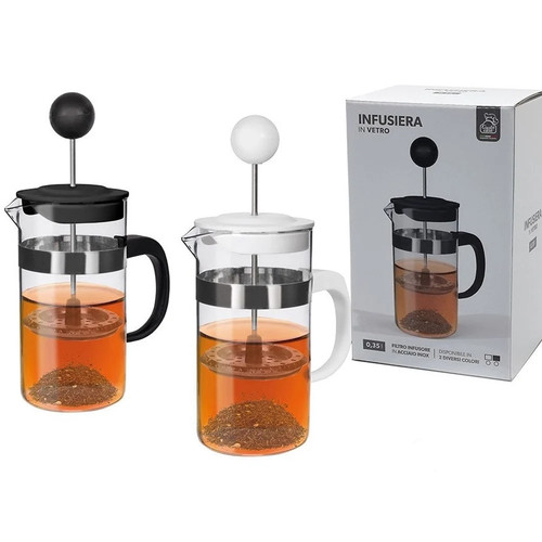 Tisaniera infusiera vetro - in,