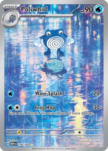 Poliwhirl 176 165 - -, pokemon