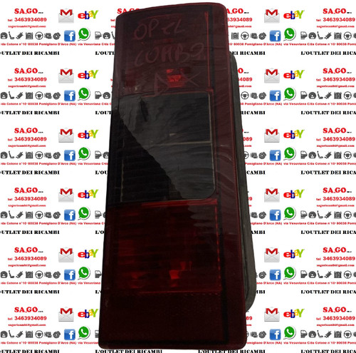 Stop fanale posteriore destro - posteriore,