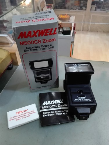 Flash maxwell m500cs zoom - flash,