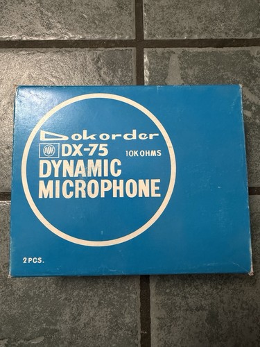 Coppia microfoni dinamici - coppia,