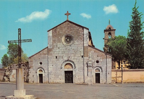 Cartolina sora chiesa san - cartolina,