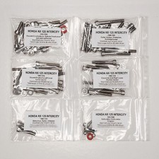 HONDA NX 125 TRANSCITY 1994-2000 Kit vis BTR inox moteur complet NX125