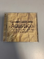 CLAUDIO BAGLIONI ACUSTICO SOGNO DI UNA NOTTE DI NOTE 2 CD