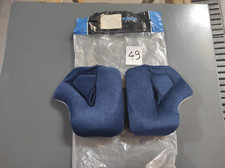 nuovo originale shark guanciali cuscinetti check pads CASCO RSR2 blu S small