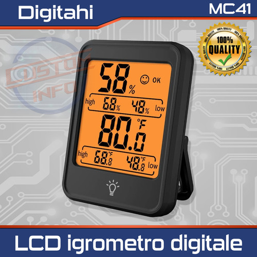 Termometro igrometro digitale - termometro,