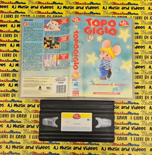 Vhs film topo gigio - film, 1