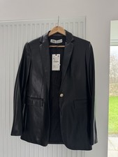 Giacca blazer Zara nera in