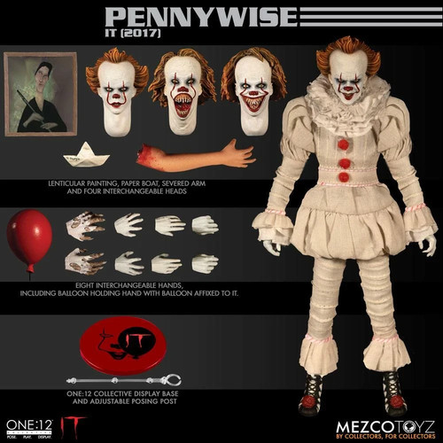 Mezco one it - , pennywise