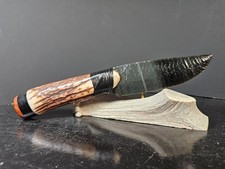 Coltello ossidiana verde