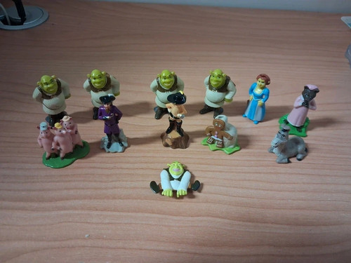 Sorprese ovetti kinder - ovetti, shrek