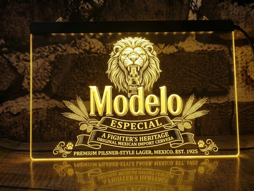 Modello especial cerveza led - modello,