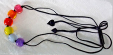 Collana perle resina con - collana,