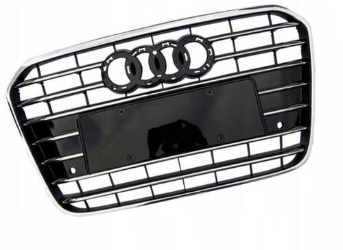Griglie cromata nera audi - cromata/nera,
