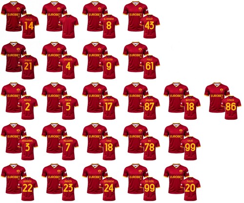 Maglia roma home 2026 2027 - home,