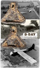 *Lotto originale WW2 US chiusura cinture di sicurezza alianti di Saint Mere Eglise, D-Day