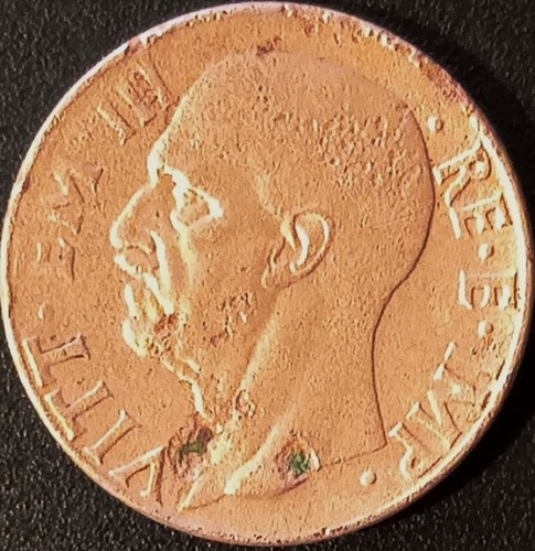 Moneta 1938 italia fascista - 1938,