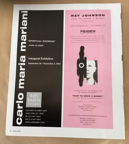 Ray johnson carlo - carlo, mariani