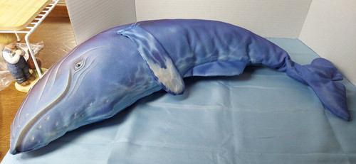 Cuscino delfino blu scuro