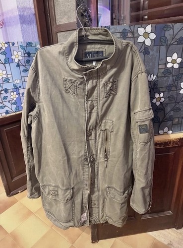 Giacca jeans vintage armani - giacca,