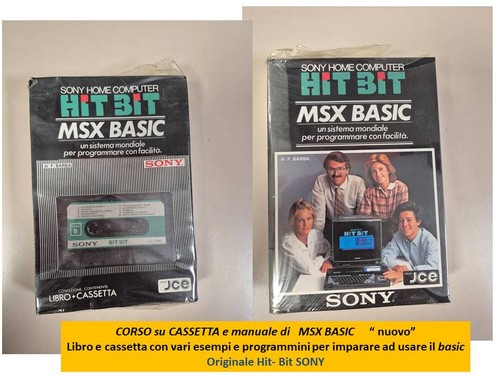 Msx sony corso cassetta e - corso,